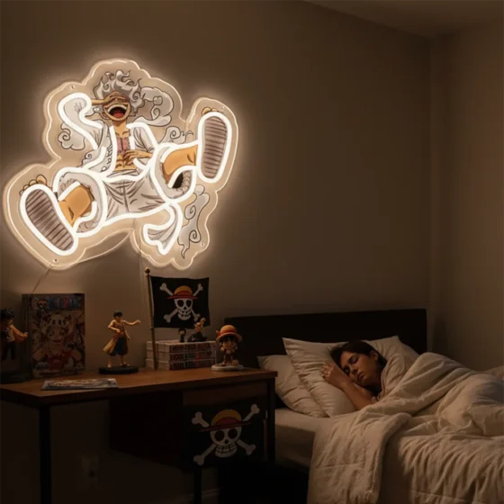 Luffy – lumière LED néon en acrylique