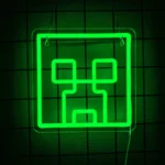 Néon LED mural – Creeper