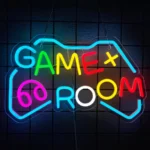Néon LED mural – Manettes et Game Zone, 9 modèles